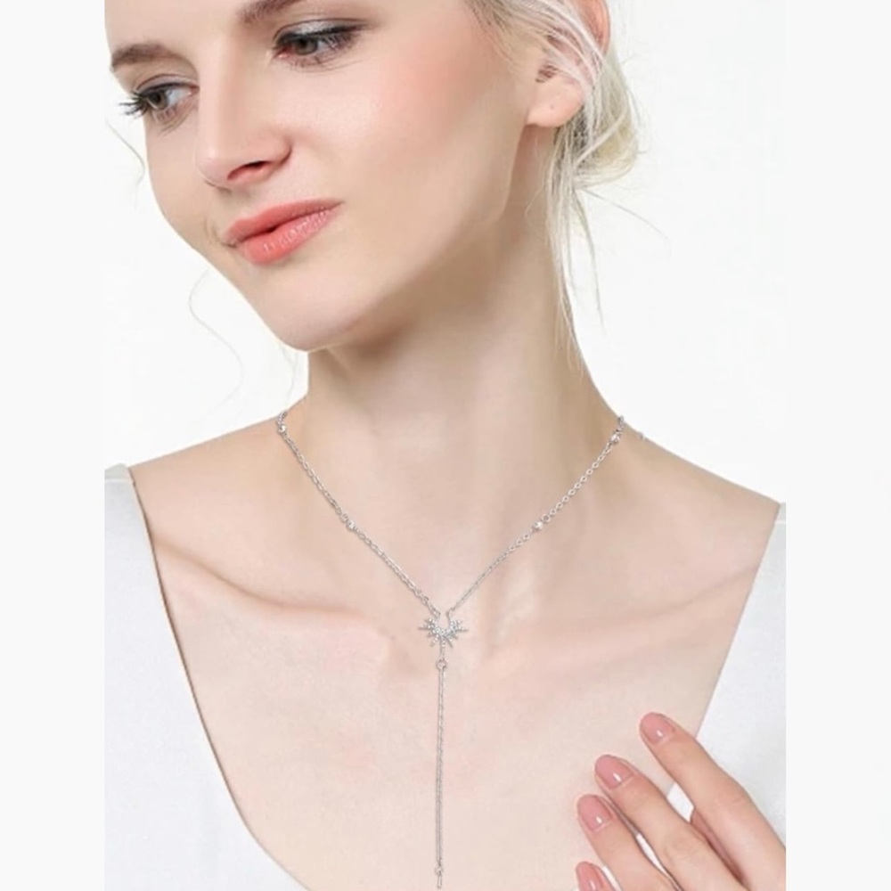 💞 New Y-Shaped Sunflower Pendant Necklace